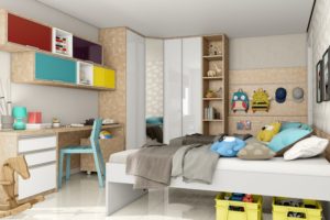 Dormitório com Móveis Planejados