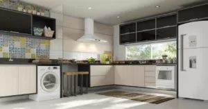 Nova Cozinha Planejada Casa Brasileira Santos