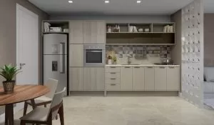 Cozinha Planejada com Lacca Anodizado